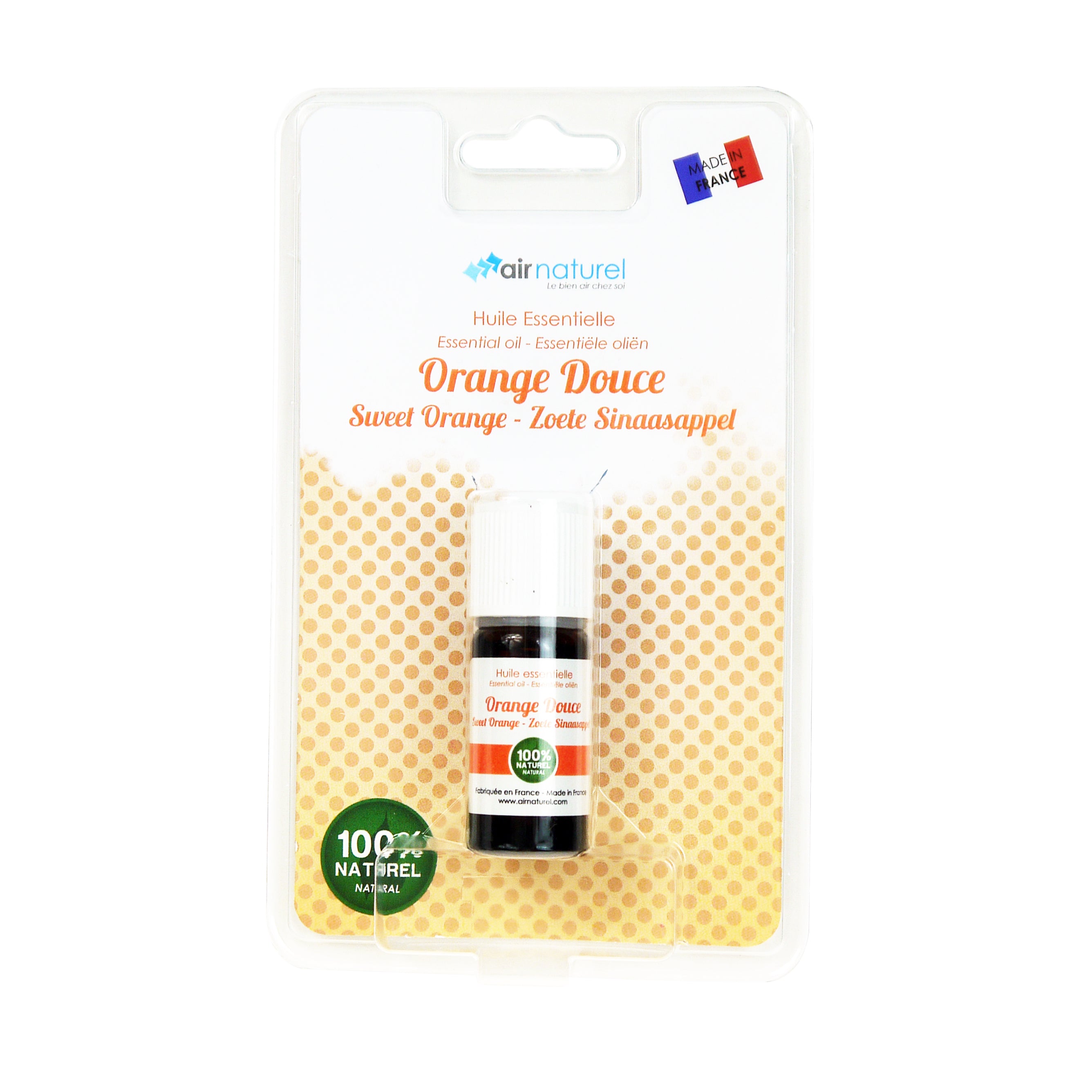 Airnatural Biologische, natuurlijke essentiële olie - Sweet orange - 10 ml - o2health