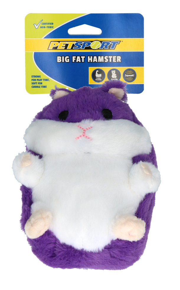 Big Fat Hamster Paars