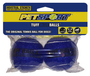 Tuff Blauwe Balls 6 cm 2-Pack