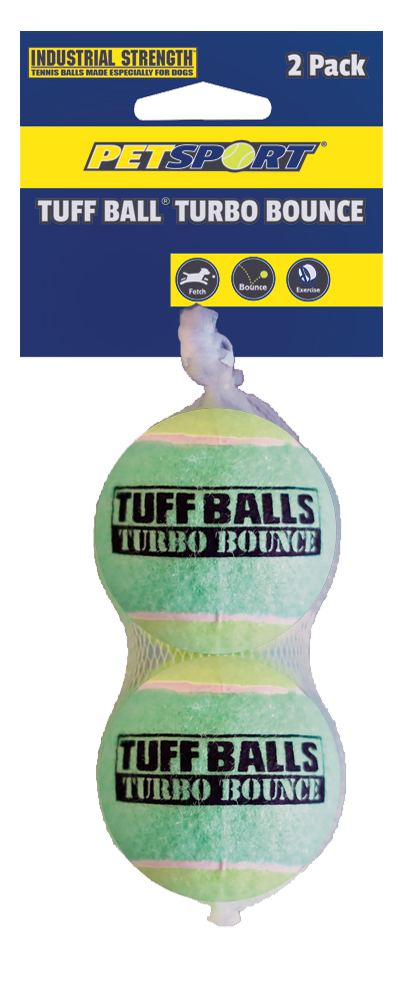 Tuff Ball 6 cmTurbo bounce 2-pk