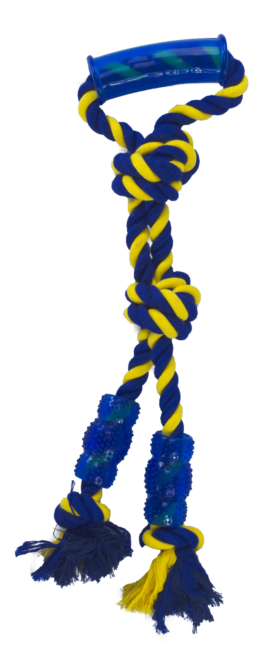 Twisted Monster 50cm Rope w/ TPR Handle w/ TPR Bite Zone
