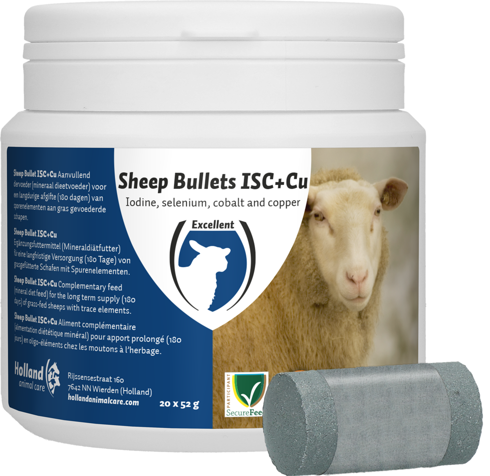 Sheep Bullet ISC + Cu voor Ooien