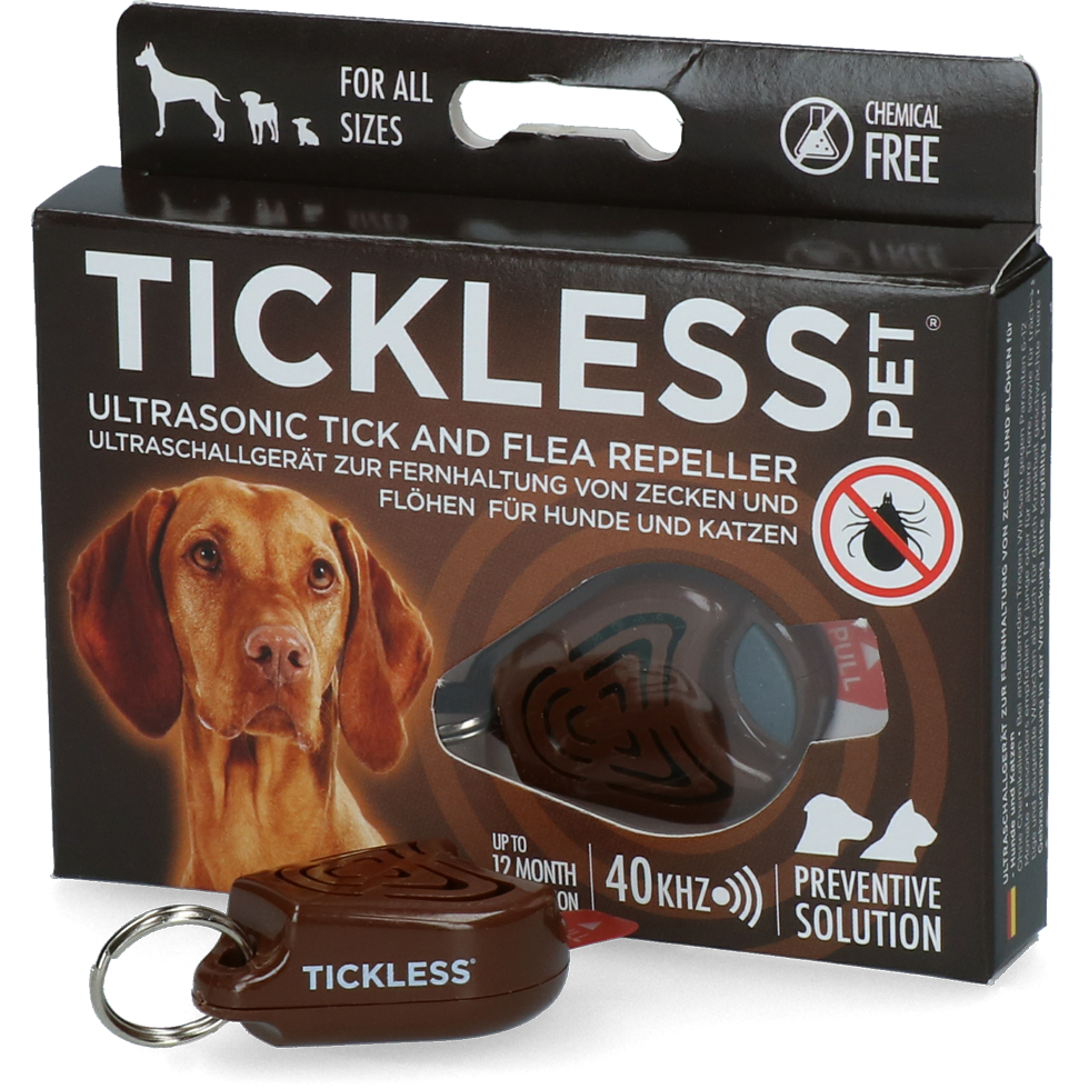 Tickless Pet Zwart tot 12 maanden bescherming