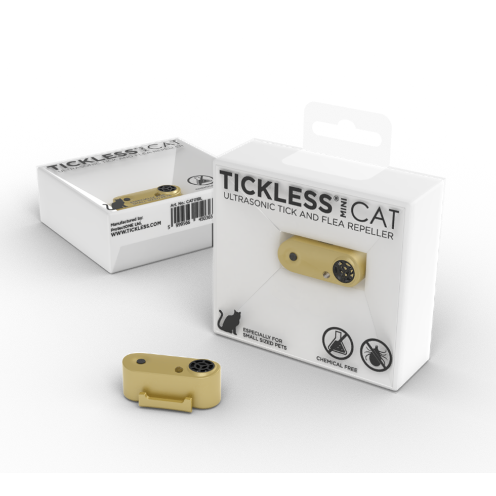 Tickless Cat Goud oplaadbaar