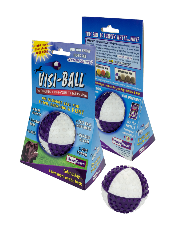 VisionSmart Visi-Ball wit/paars